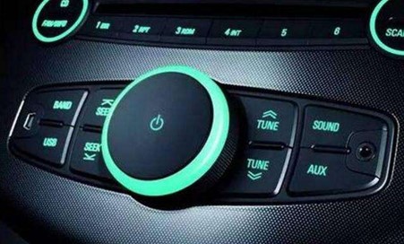 Automobile buttons