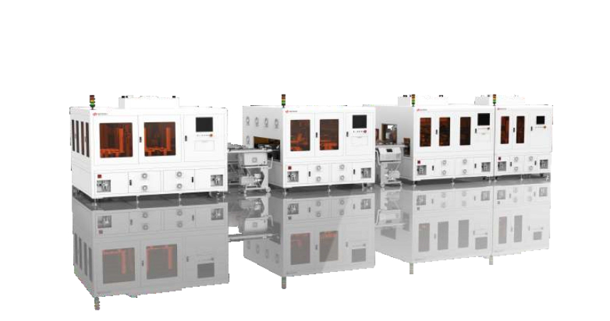 Cylindrical Battery Cells Lids Fully Automated Assembly Line