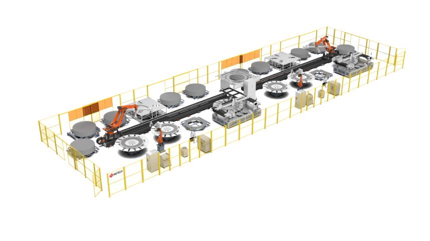 Plate/Support Mesh Automatic Welding Production Line